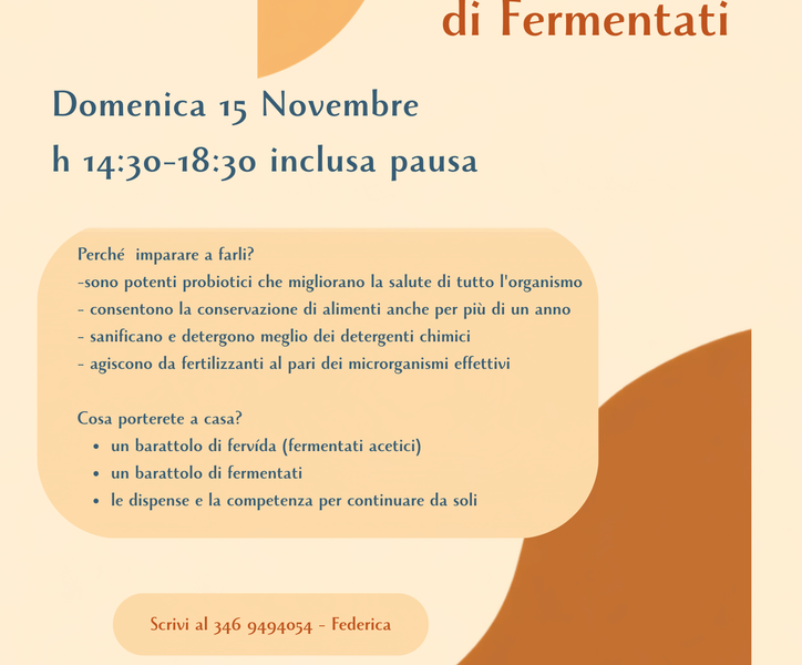 Laboratorio di Autoproduzione di Fermentati - Capriglio