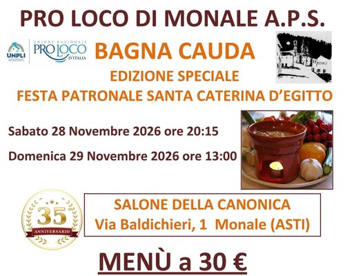 Festa Patronale di Santa Caterina  - Monale (AT)