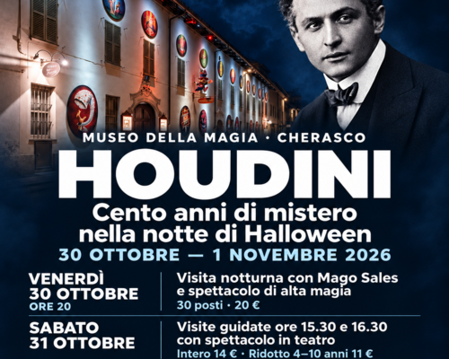 Houdini -Cento anni di mistero nella notte di Halloween- Cherasco